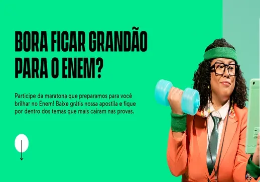 professora com roupa de ginástica para ilustrar texto de reta final do enem