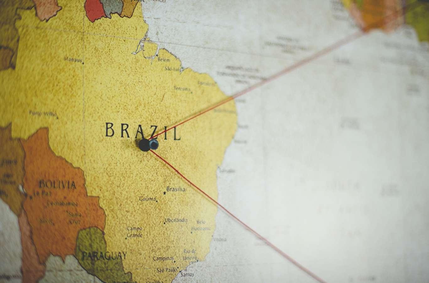 mapa do brasil para ilustrar o texto sobre quais são os extremos do Brasil